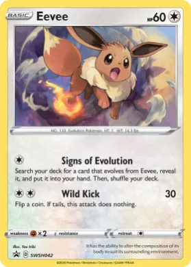 Eevee (PR-SW SWSH042) SWSH Black Star Promos