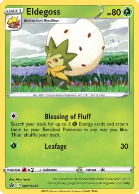 Eldegoss (PR-SW SWSH046) SWSH Black Star Promos
