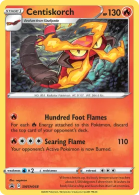 Centiskorch (PR-SW SWSH048) SWSH Black Star Promos