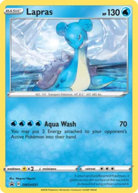Lapras (PR-SW SWSH051) SWSH Black Star Promos