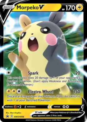 Morpeko V (PR-SW SWSH056) SWSH Black Star Promos