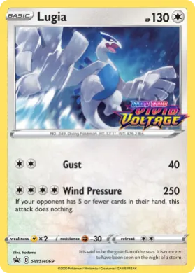 Lugia (PR-SW SWSH069) SWSH Black Star Promos
