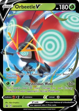 Orbeetle V (PR-SW SWSH078) SWSH Black Star Promos