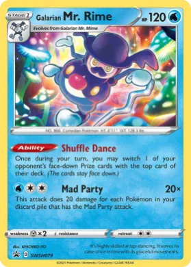 Galarian Mr. Rime (PR-SW SWSH079) SWSH Black Star Promos