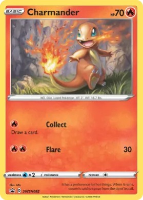Charmander (PR-SW SWSH092) SWSH Black Star Promos