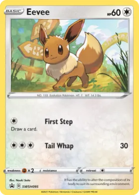 Eevee (PR-SW SWSH095) SWSH Black Star Promos