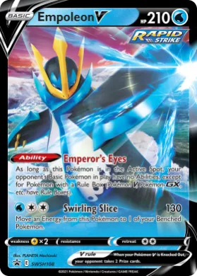 Empoleon V (PR-SW SWSH108) SWSH Black Star Promos