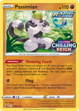 Passimian (PR-SW SWSH115) SWSH Black Star Promos