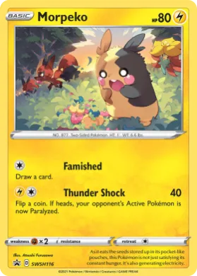 Morpeko (PR-SW SWSH116) SWSH Black Star Promos
