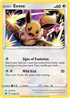 Eevee (PR-SW SWSH118) SWSH Black Star Promos