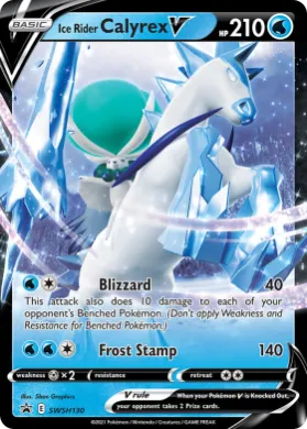Ice Rider Calyrex V (PR-SW SWSH130) SWSH Black Star Promos