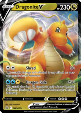 Dragonite V (PR-SW SWSH154) SWSH Black Star Promos