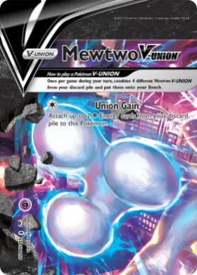 Mewtwo V-UNION (PR-SW SWSH159) SWSH Black Star Promos