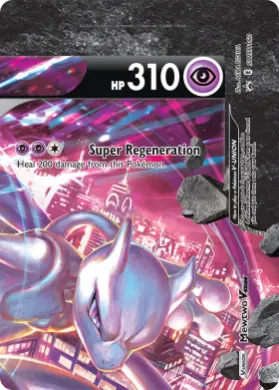 Mewtwo V-UNION (PR-SW SWSH160) SWSH Black Star Promos