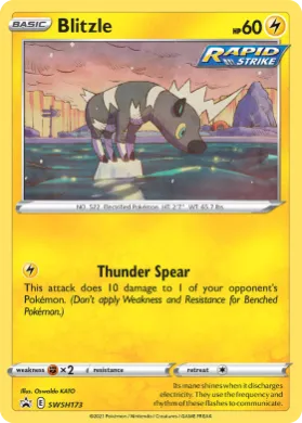 Blitzle (PR-SW SWSH173) SWSH Black Star Promos