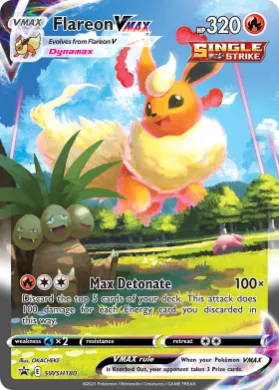 Flareon VMAX (PR-SW SWSH180) SWSH Black Star Promos