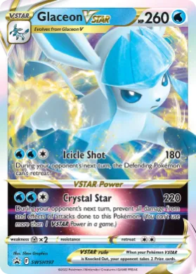 Glaceon VSTAR (PR-SW SWSH197) SWSH Black Star Promos