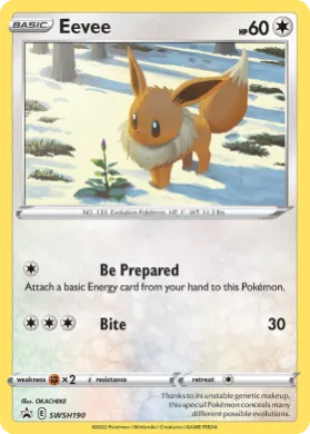Eevee (PR-SW SWSH190) SWSH Black Star Promos