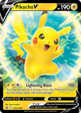 Pikachu V (PR-SW SWSH198) SWSH Black Star Promos