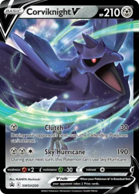 Corviknight V (PR-SW SWSH200) SWSH Black Star Promos