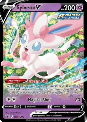 Sylveon V (PR-SW SWSH202) SWSH Black Star Promos