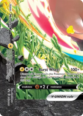 Morpeko V-UNION (PR-SW SWSH217) SWSH Black Star Promos