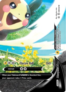Morpeko V-UNION (PR-SW SWSH218) SWSH Black Star Promos