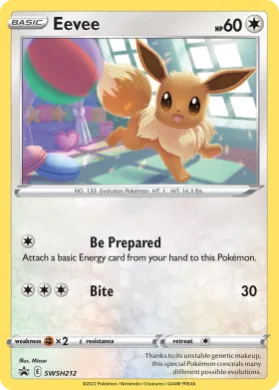 Eevee (PR-SW SWSH212) SWSH Black Star Promos