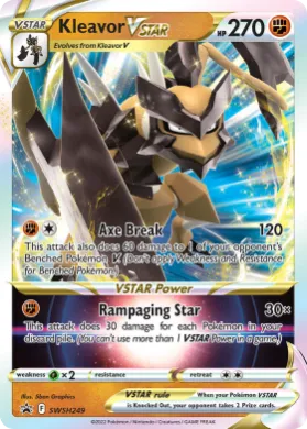 Kleavor VSTAR (PR-SW SWSH249) SWSH Black Star Promos