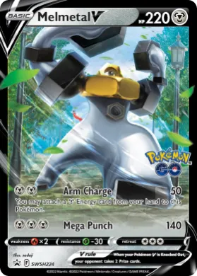 Melmetal V (PR-SW SWSH224) SWSH Black Star Promos