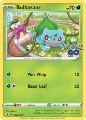 Bulbasaur (PR-SW SWSH231) SWSH Black Star Promos