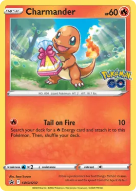 Charmander (PR-SW SWSH232) SWSH Black Star Promos