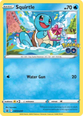 Squirtle (PR-SW SWSH233) SWSH Black Star Promos