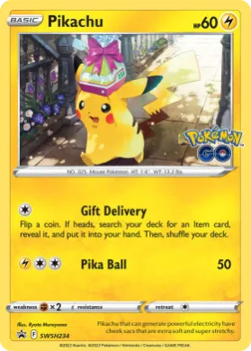 Pikachu (PR-SW SWSH234) SWSH Black Star Promos