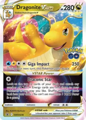 Dragonite VSTAR (PR-SW SWSH236) SWSH Black Star Promos