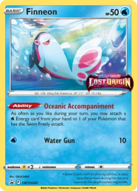 Finneon (PR-SW SWSH240) SWSH Black Star Promos