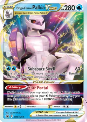 Origin Forme Palkia VSTAR (PR-SW SWSH254) SWSH Black Star Promos