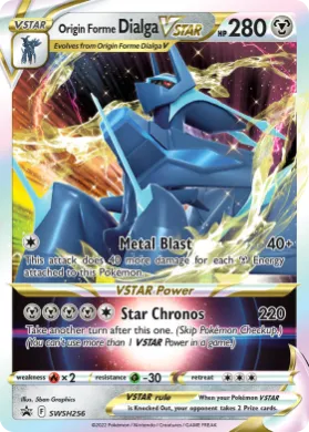 Origin Forme Dialga VSTAR (PR-SW SWSH256) SWSH Black Star Promos