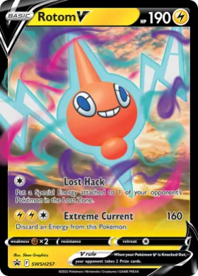 Rotom V (PR-SW SWSH257) SWSH Black Star Promos