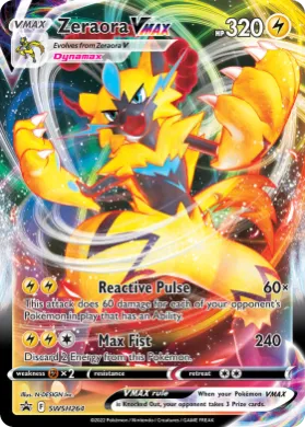 Zeraora VMAX (PR-SW SWSH264) SWSH Black Star Promos