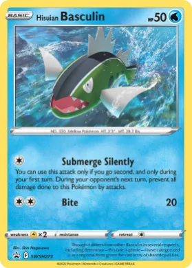 Hisuian Basculin (PR-SW SWSH273) SWSH Black Star Promos