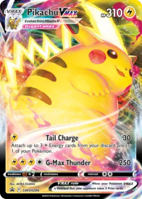 Pikachu VMAX (PR-SW SWSH286) SWSH Black Star Promos