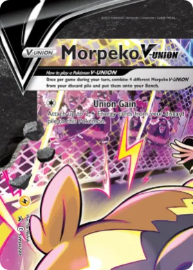 Morpeko V-UNION (PR-SW SWSH287) SWSH Black Star Promos