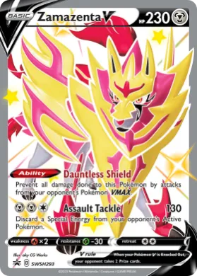 Zamazenta V (PR-SW SWSH293) SWSH Black Star Promos