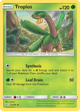 Tropius (CEC 12) Cosmic Eclipse