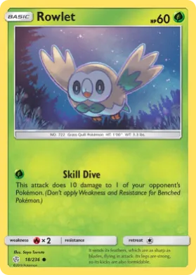Rowlet (CEC 18) Cosmic Eclipse