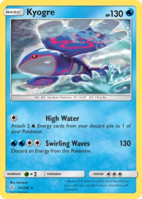 Kyogre (CEC 53) Cosmic Eclipse