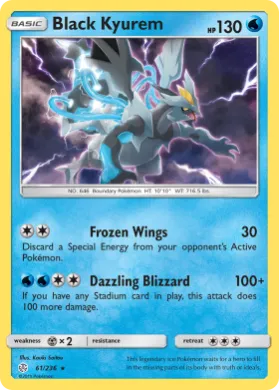 Black Kyurem (CEC 61) Cosmic Eclipse
