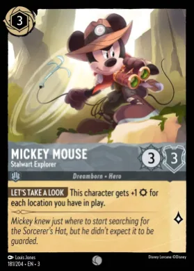 Mickey Mouse (3INK 181) Into the Inklands