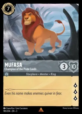 Mufasa (3INK 185) Into the Inklands